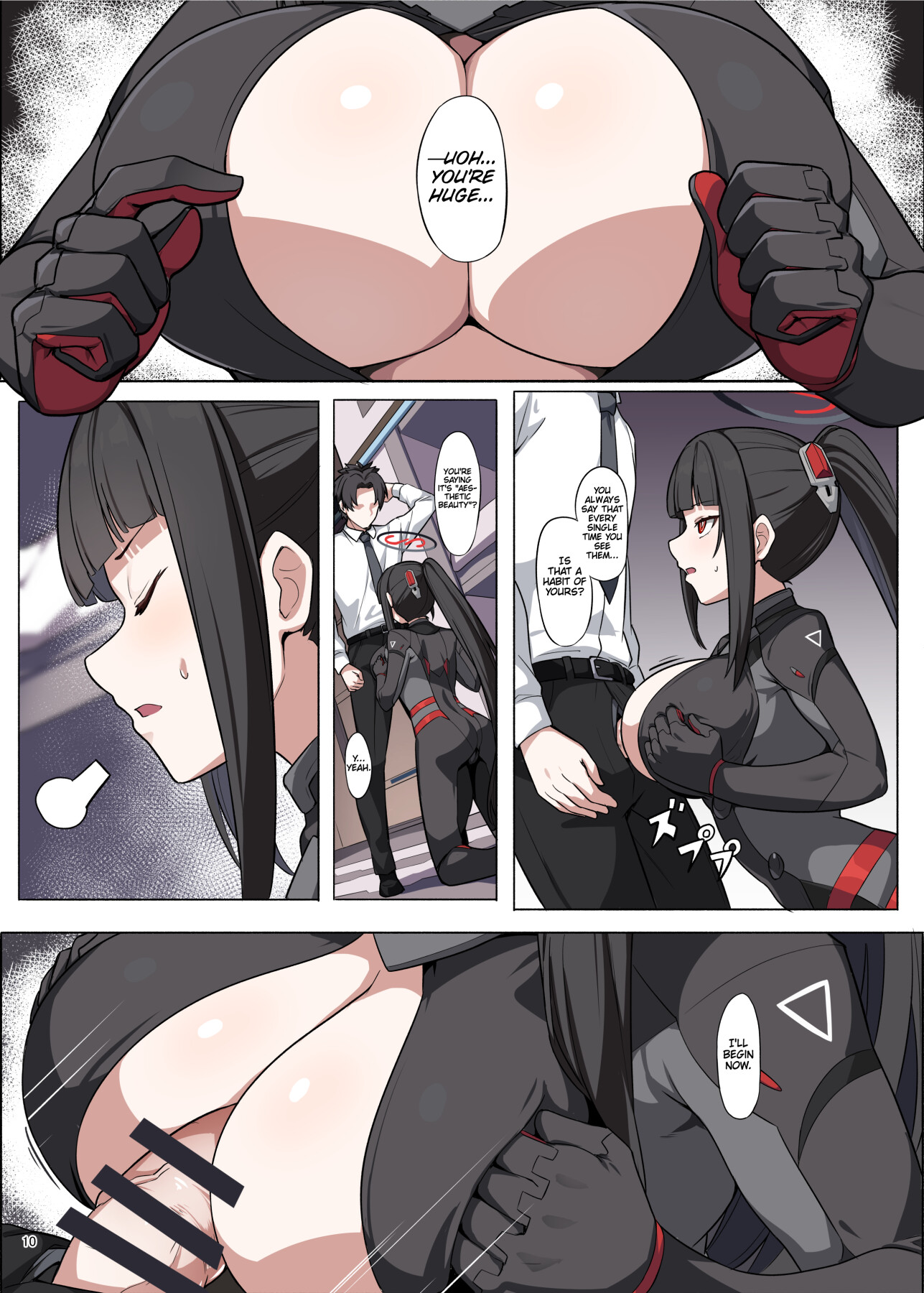 Hentai Manga Comic-Battle Suit Rio Lovey-Dovey Ero Anthology "There's No Way You're Going Into Battle In That Suit, Right?"-Read-12